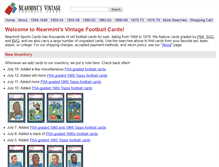 Tablet Screenshot of nearmintcards.com